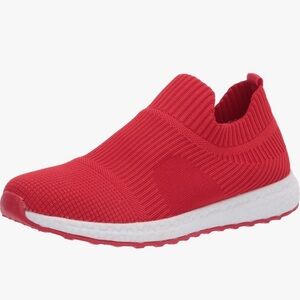 Blondo winter red Knit Slip on Sneaker Size 9.5